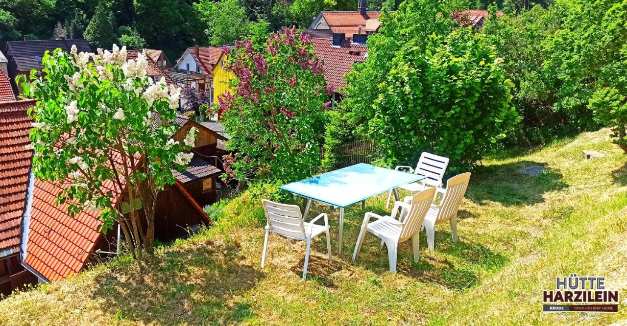 Arode Huette Harzilein - Romantic Tiny House On The Edge Of The Forest Zorge Exterior foto